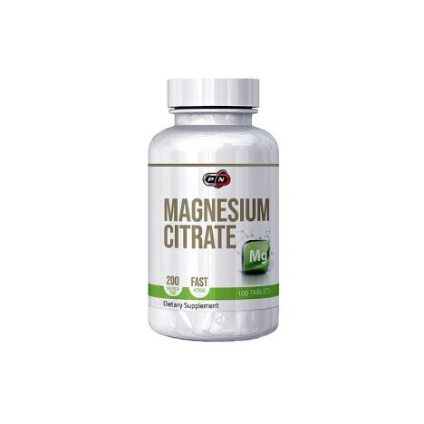 Pure Nutrition USA Magneziu Citrat 100 tablete 200mg